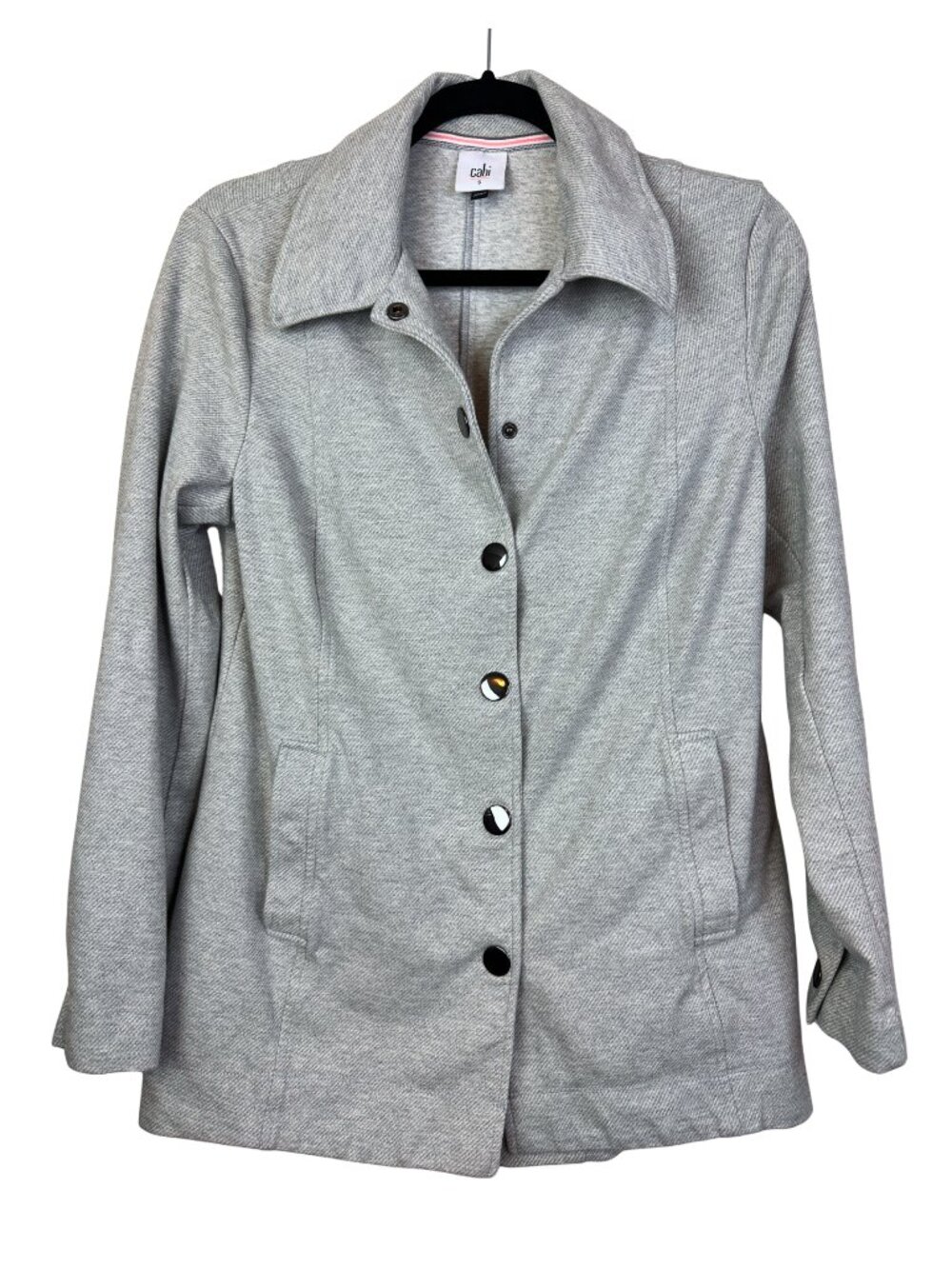 Cabi 5855 Cavalry Utility Jacket Small Gray Cotton Blend Military Style